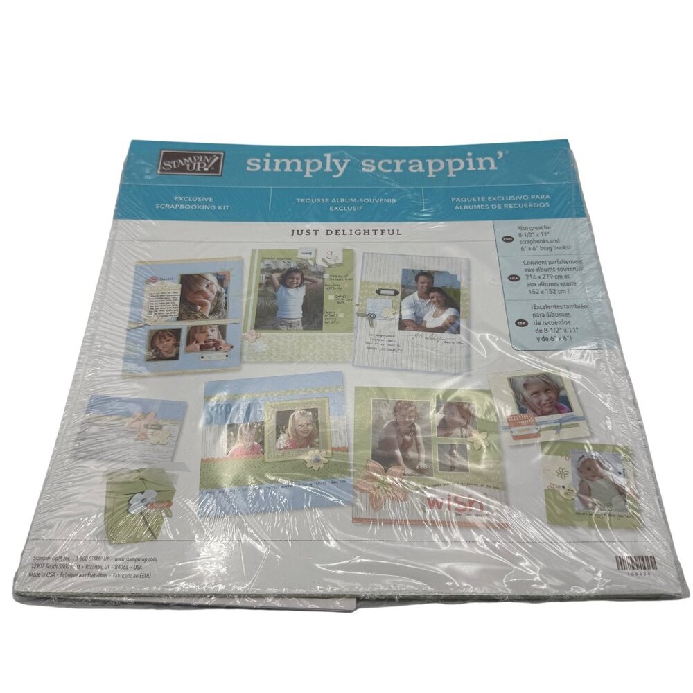 Stampin Up Simply Scrappin Kit Just Delightful
